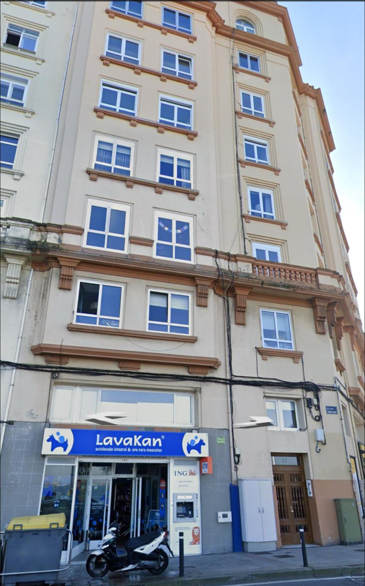 Apartamento Piso Con Vistas A La Playa De Riazor A Coruña Exterior foto